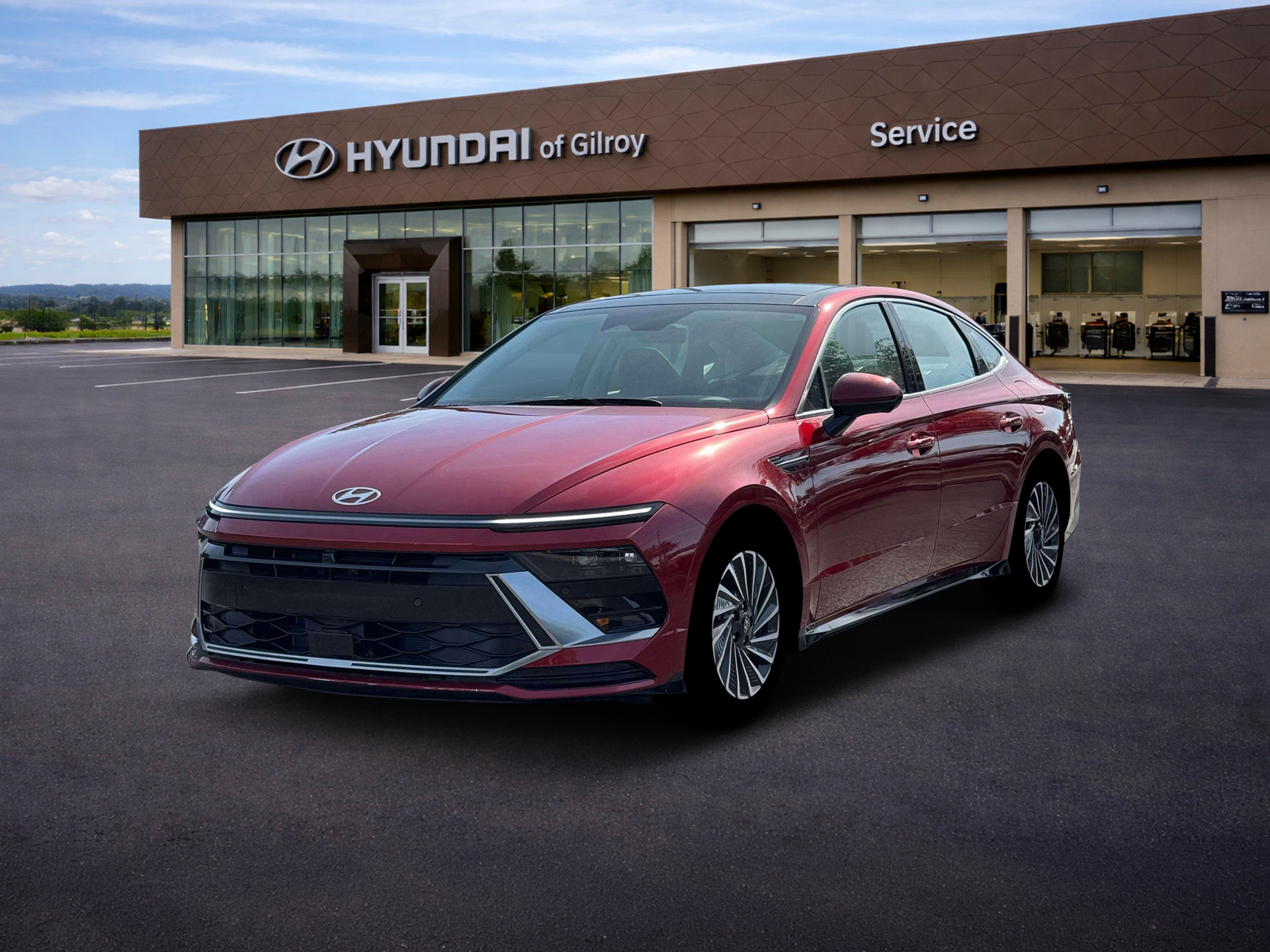 New 2026 Red Hyundai Limited image 1