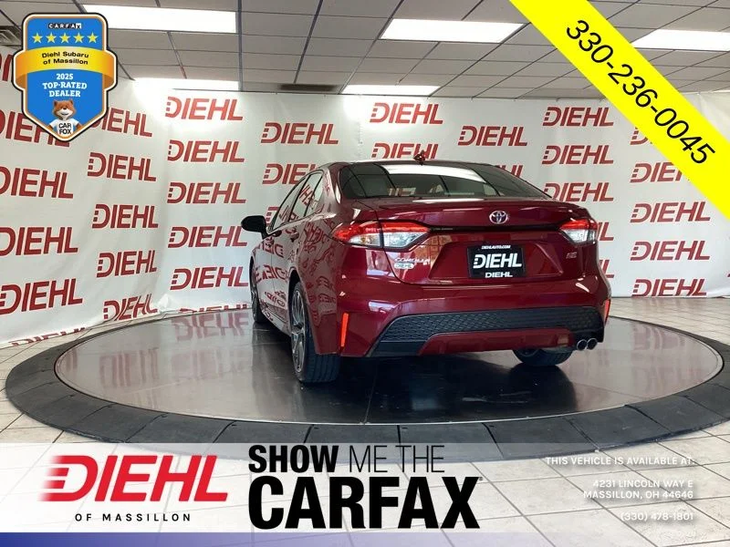 Used 2022 Red Toyota SE image 5