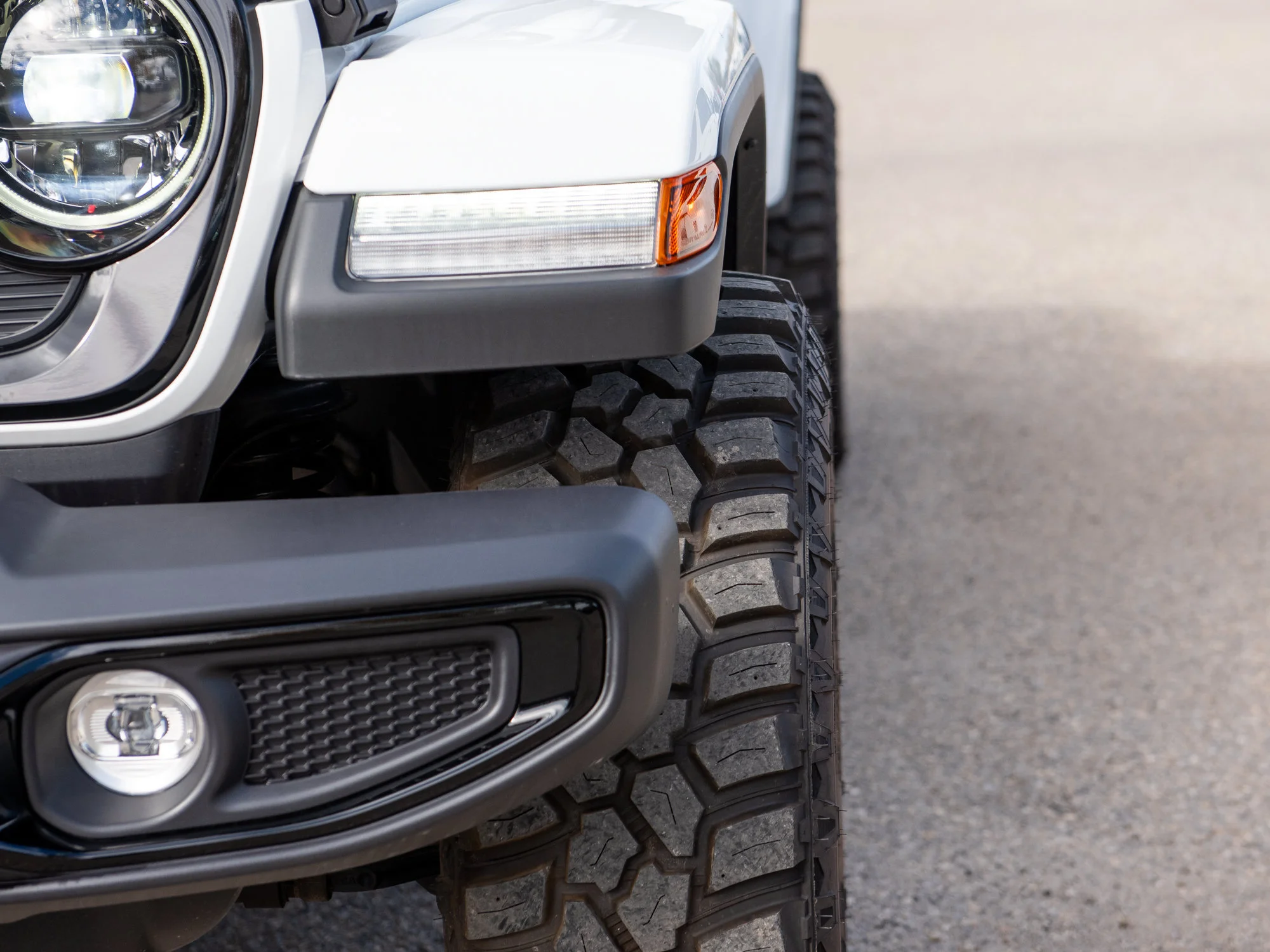 New 2026 White Jeep Willys*, Black Rhino Wheels, 33 Inch Tires image 11