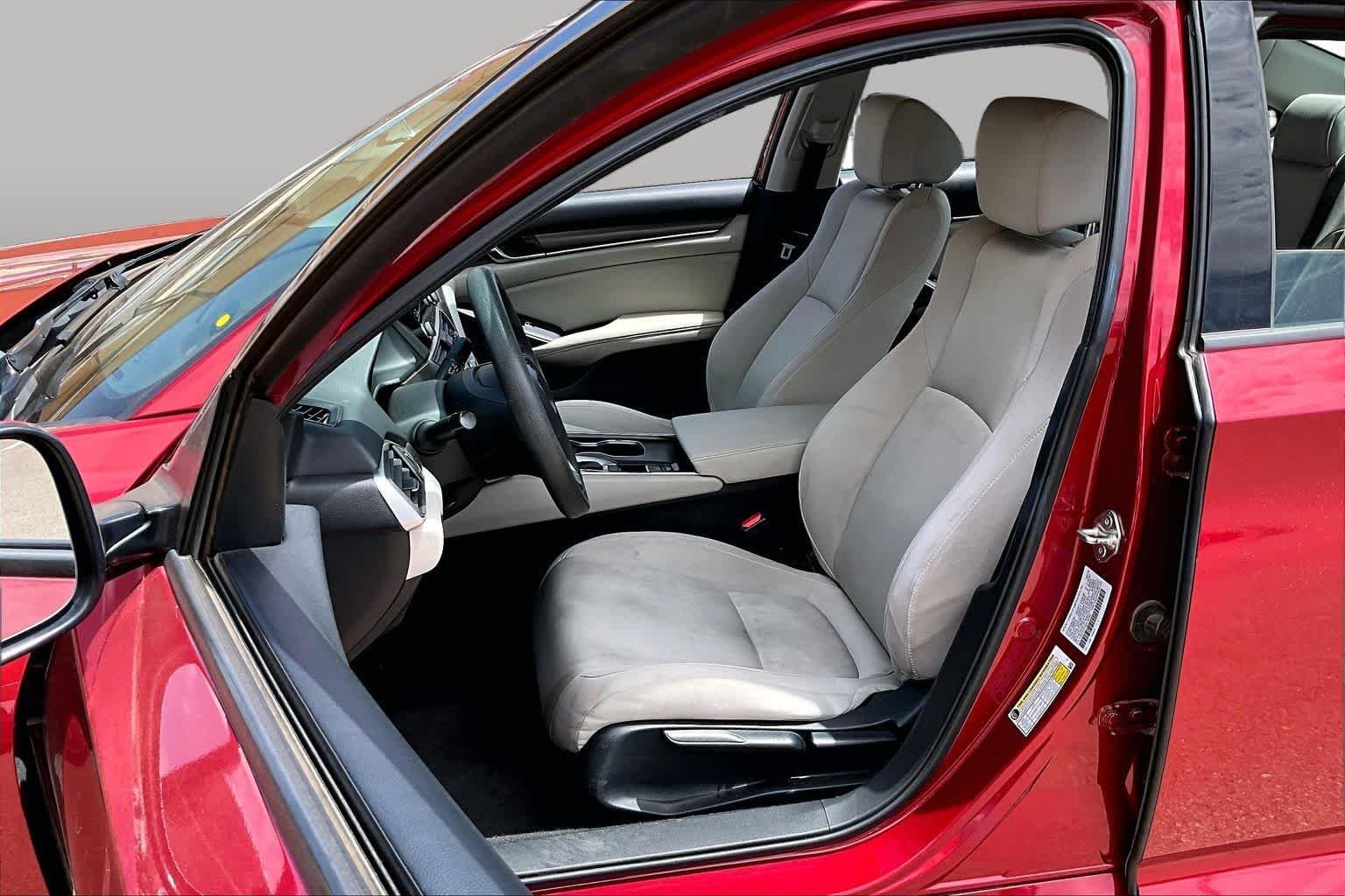 Used 2018 Radiant Red Metallic Honda LX 1.5T image 8