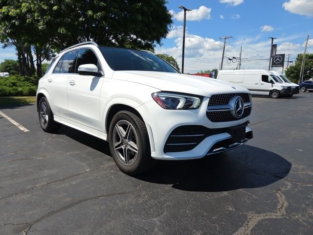Certified Used 2022 White Mercedes-Benz GLE 350 image 1