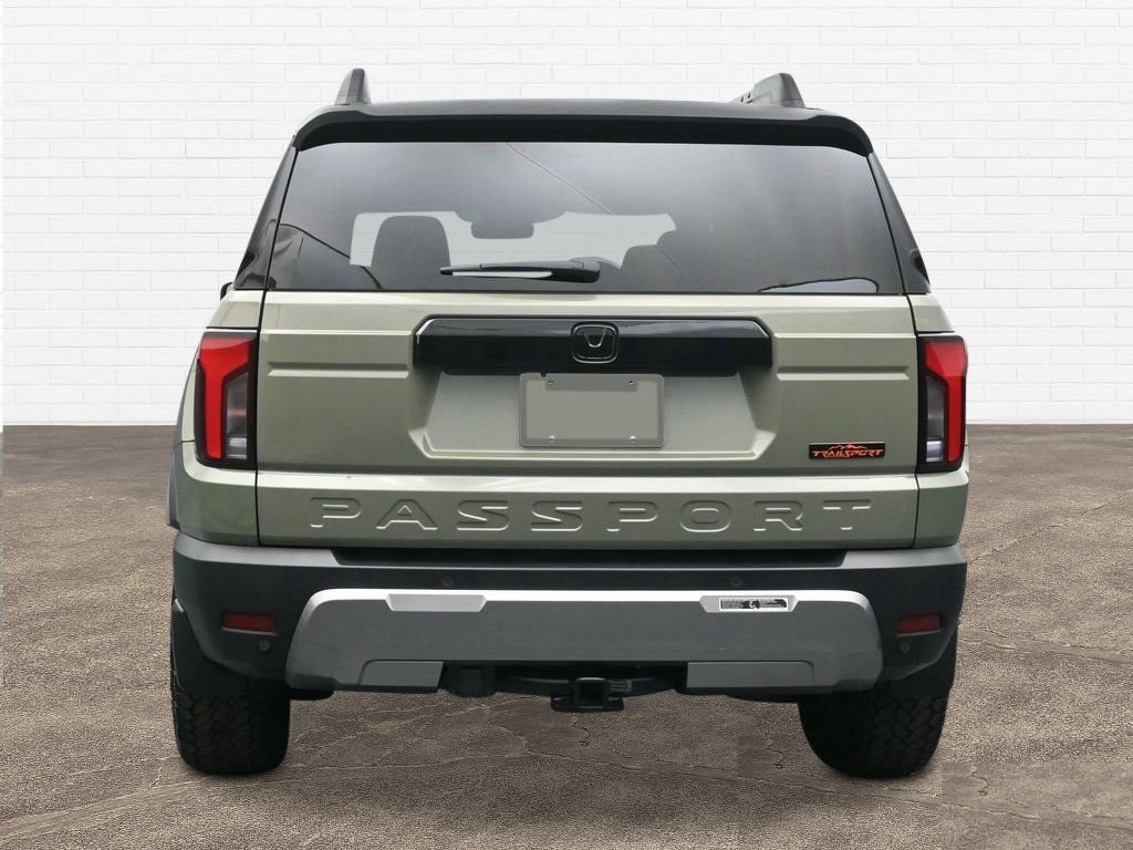New 2026 Ash Green Metallic Honda TrailSport Elite Blackout image 5