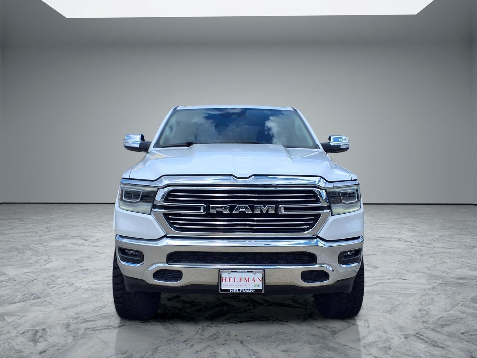 Used 2022 Bright White Clearcoat Ram Laramie image 2