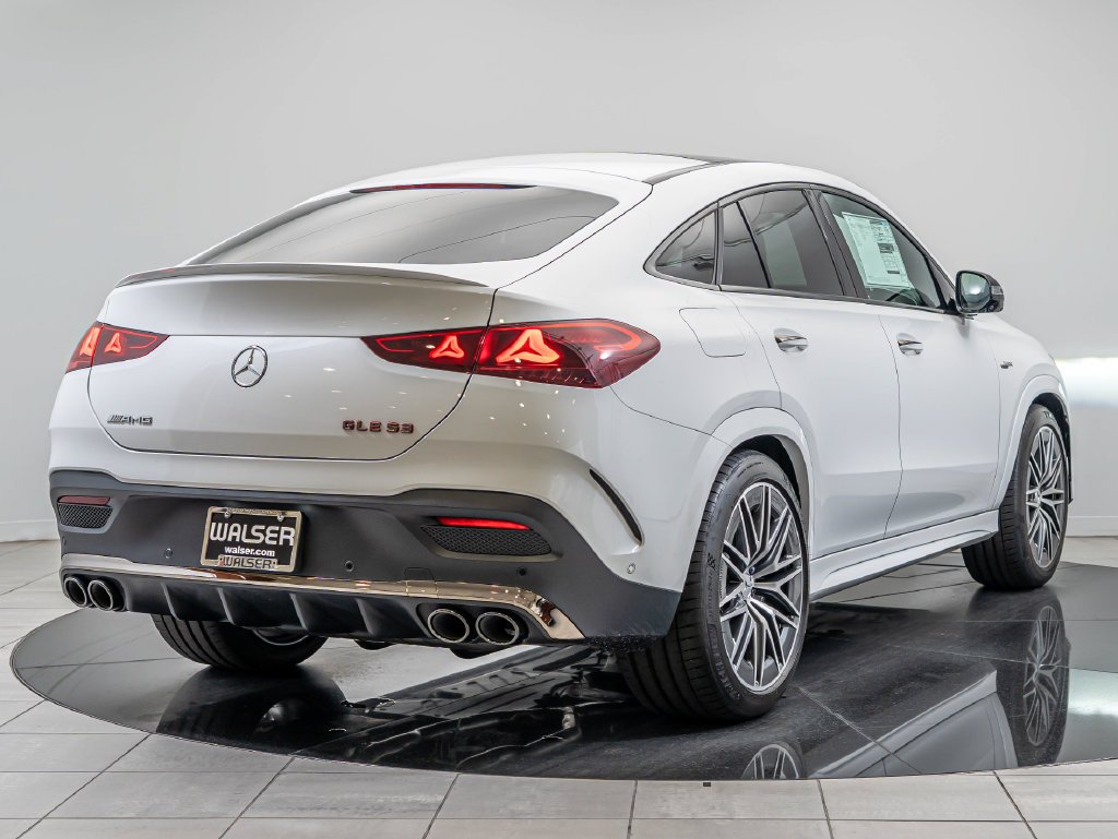 New 2027 MANUFAKTUR Moonlight White Metallic Mercedes-Benz AMG® GLE 53e 4MATIC+ Coupe image 10