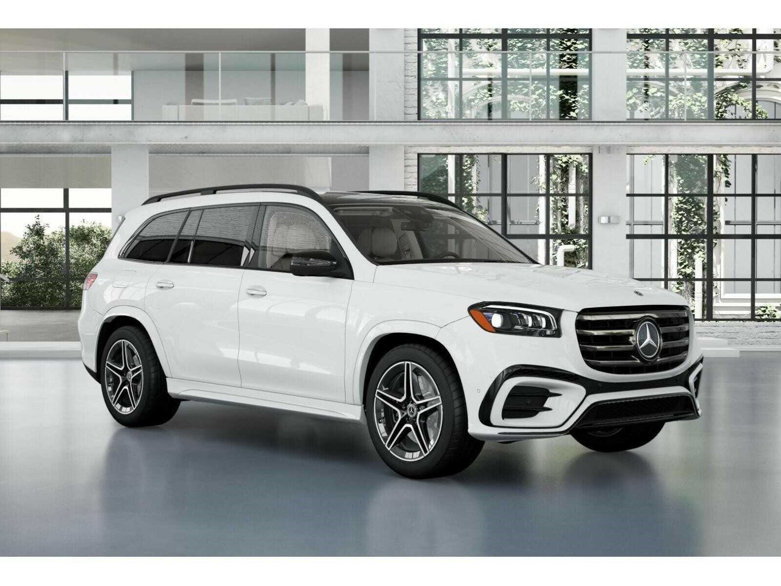 New 2026 Polar White Mercedes-Benz GLS 450 4D Sport Utility 4MATIC® image 54