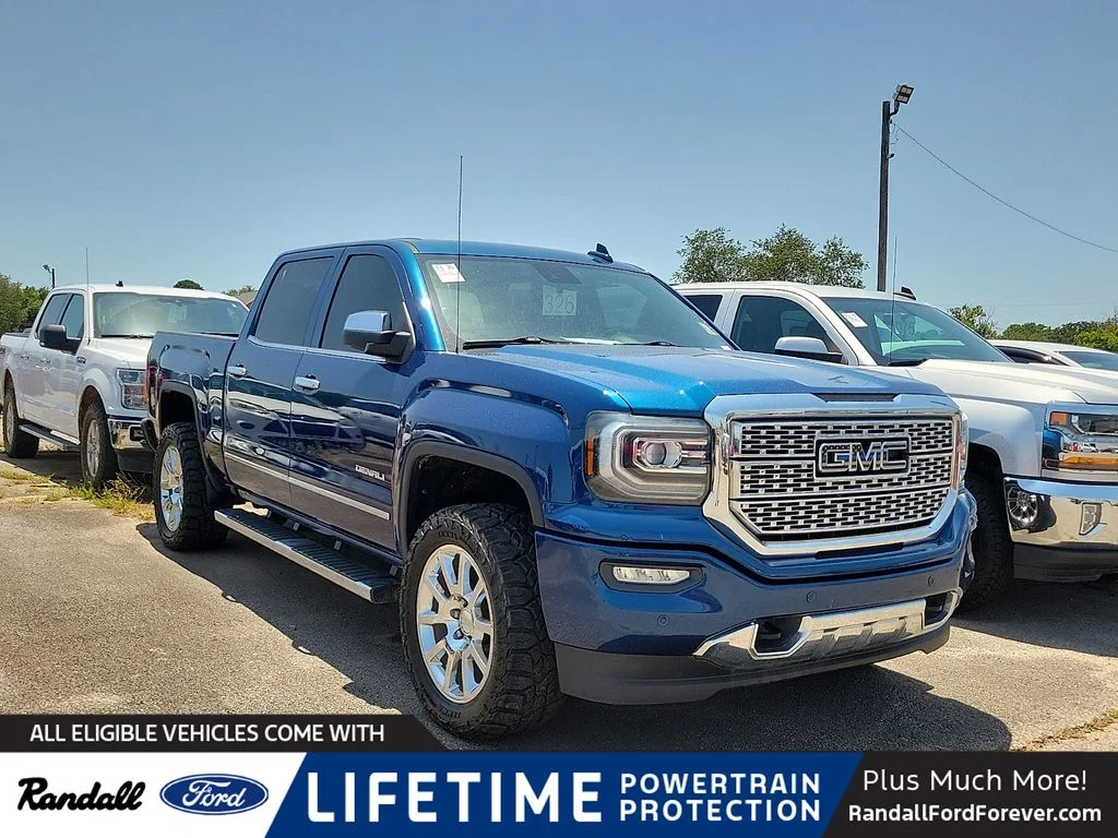 Used 2017 Stone Blue Metallic GMC Denali image 1