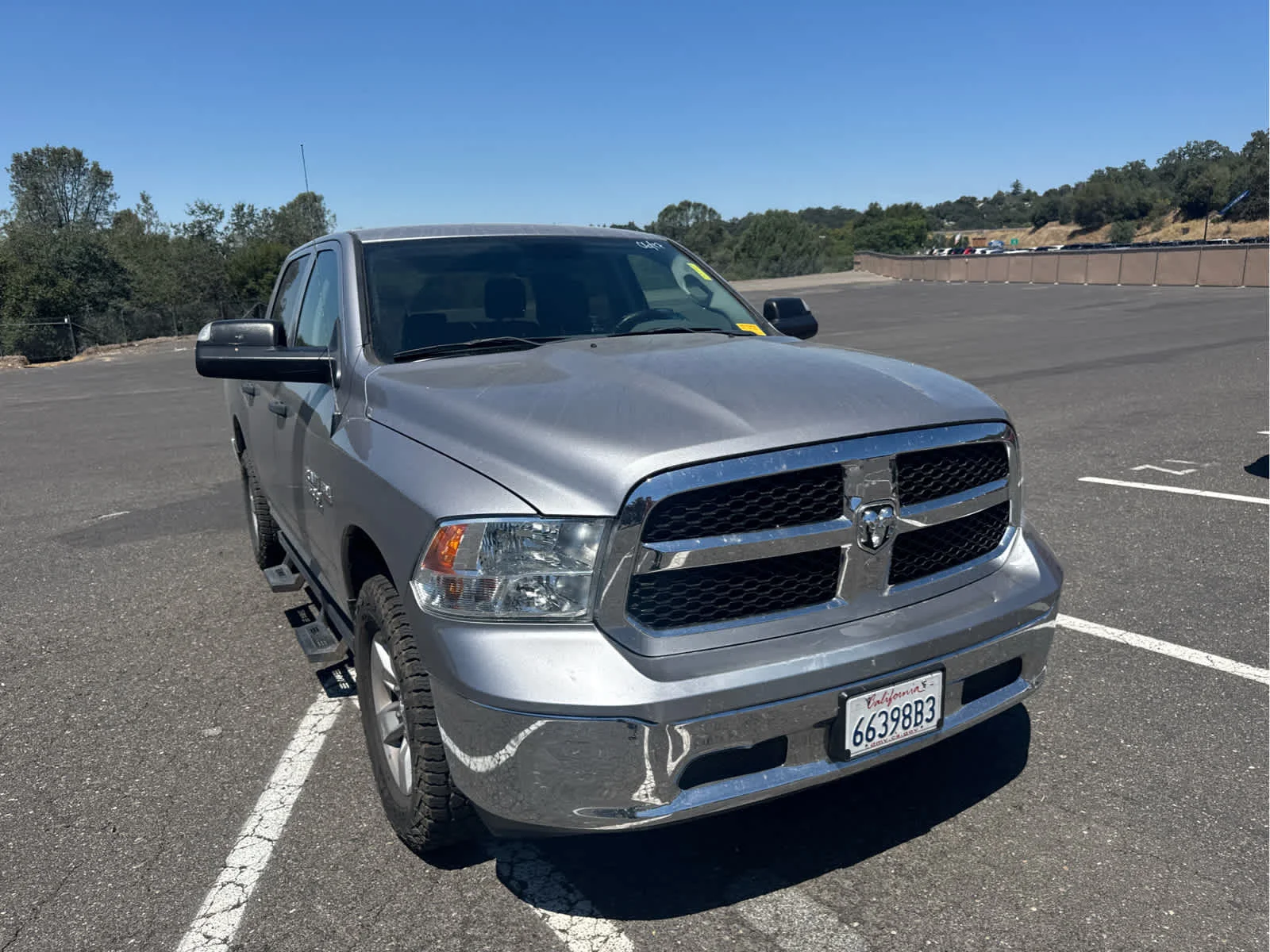 Used 2020 Billet Silver Metallic Clearcoat Ram Tradesman image 3