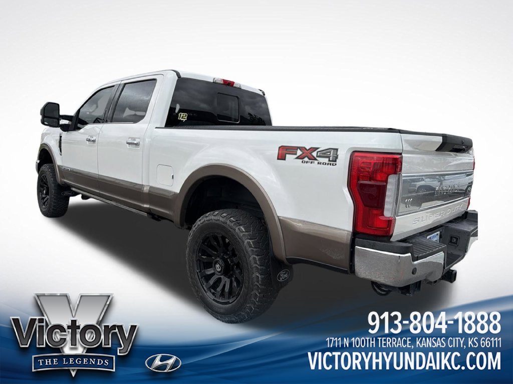 Used 2019 White Ford King Ranch image 7