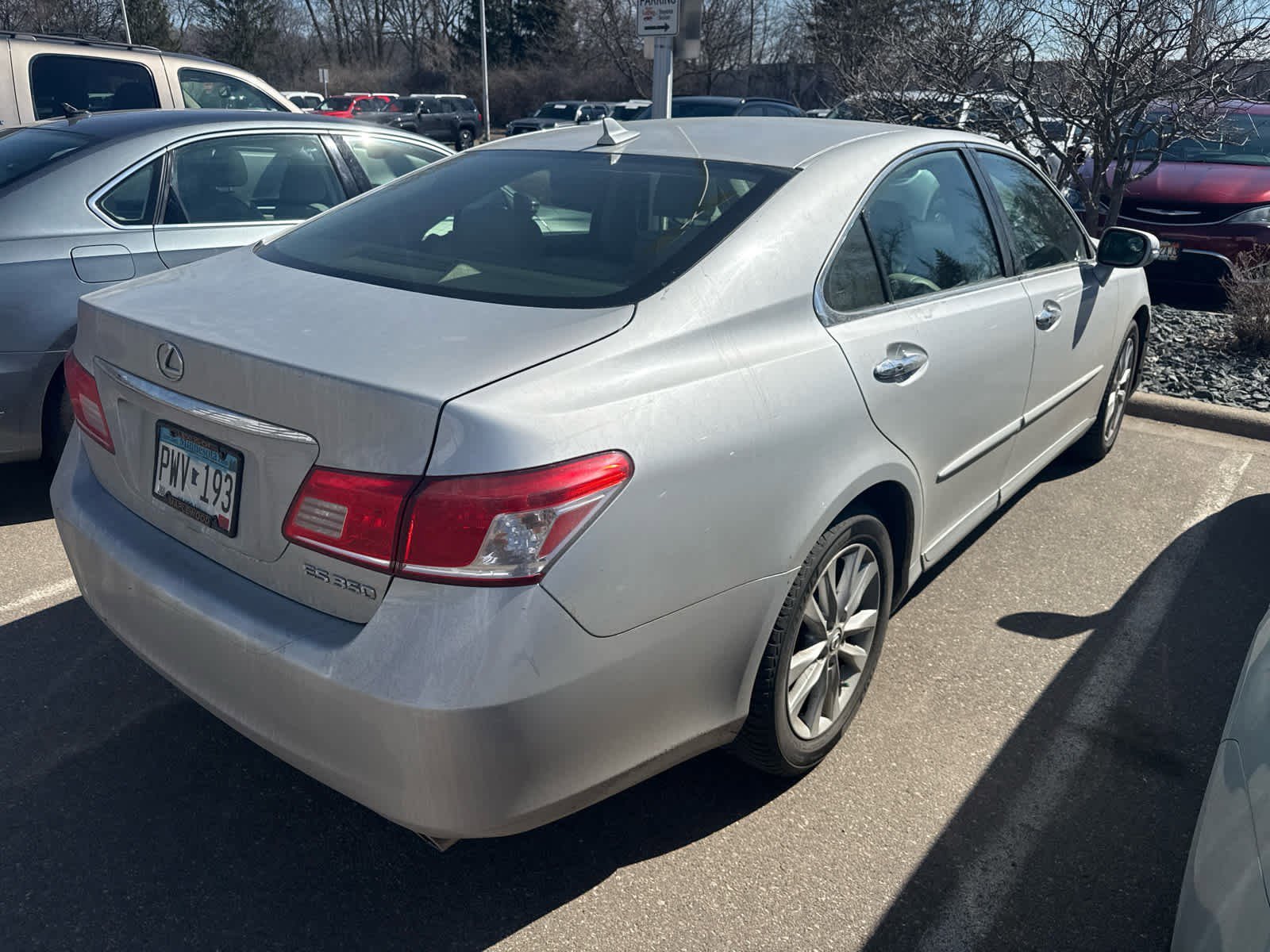 Used 2012 Lexus ES 350 with VIN JTHBK1EG9C2510580 for sale in Golden Valley, MN