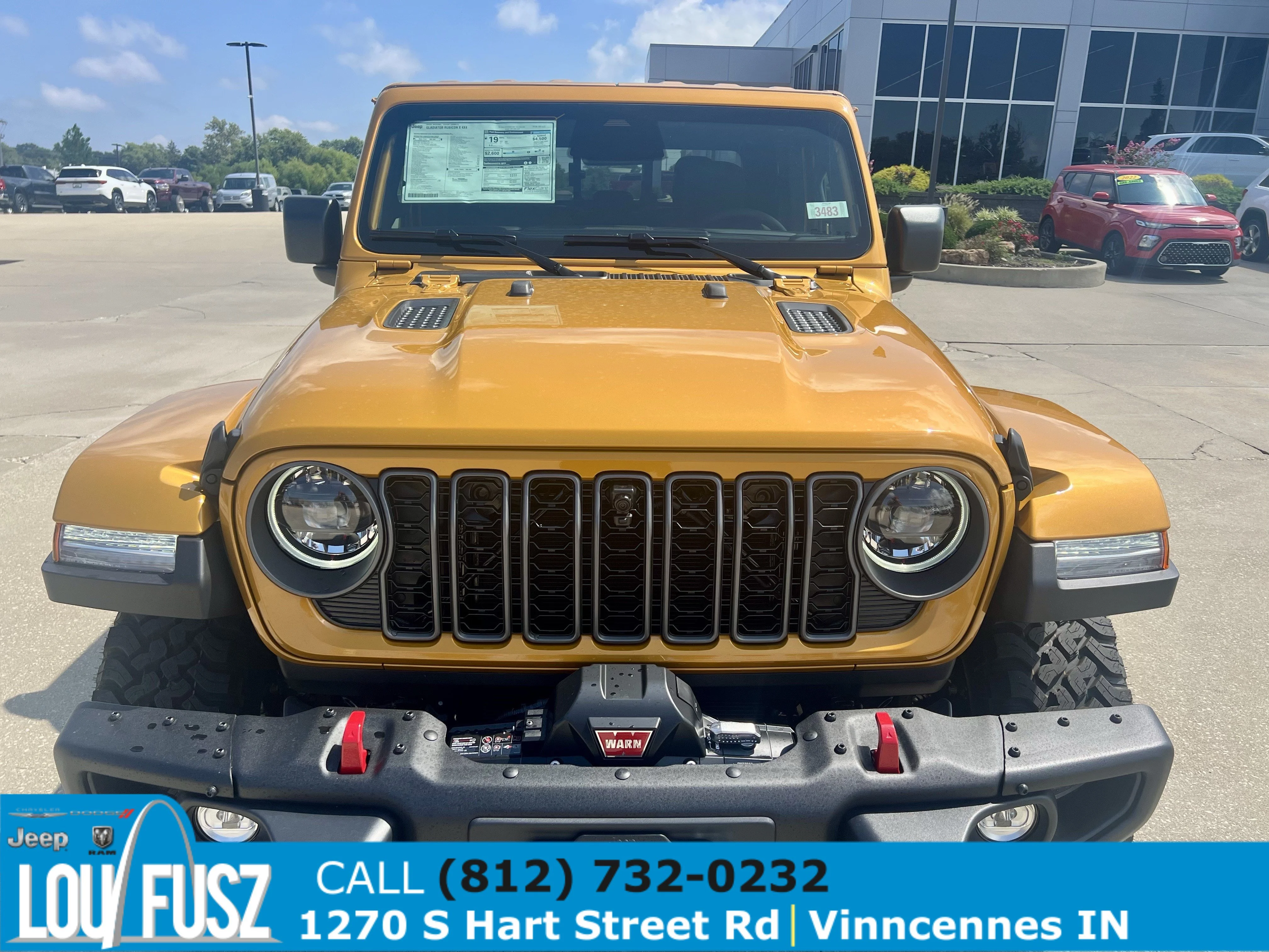 New 2026 Goldilocks Exterior Paint Jeep Rubicon X image 2