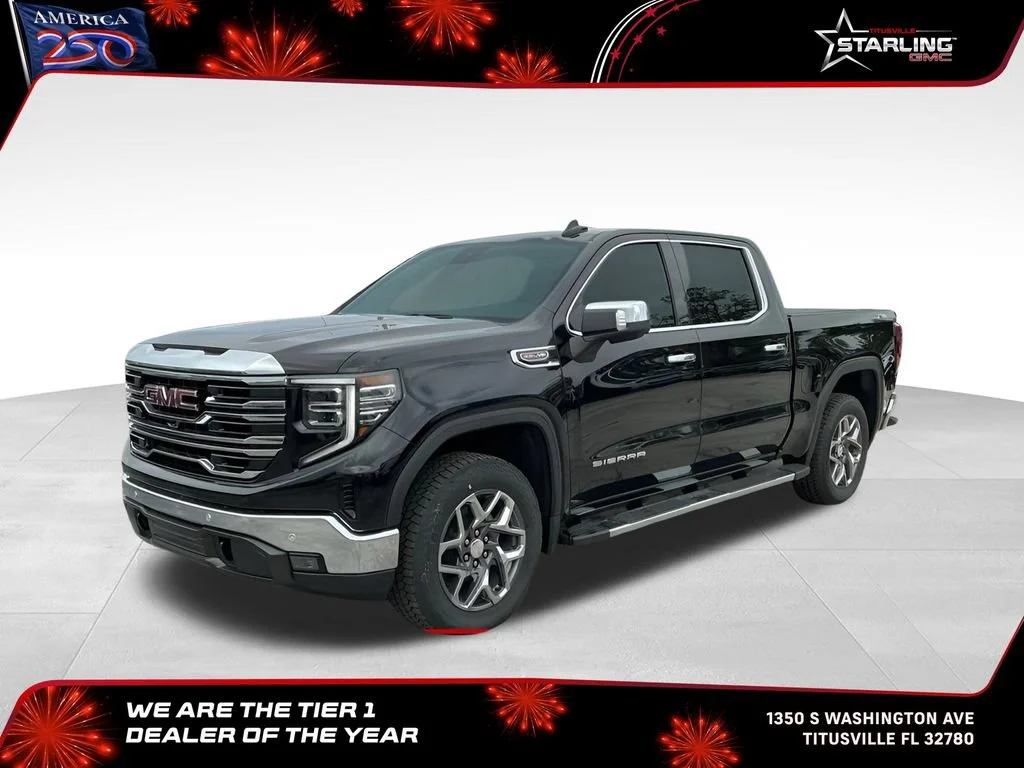 New 2026 Onyx Black GMC SLT image 1
