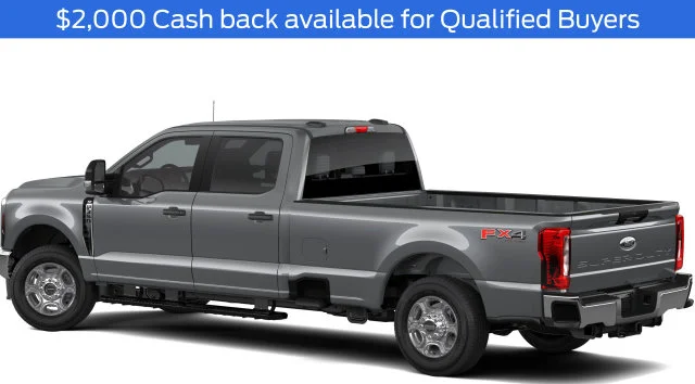 New 2026 Carbonized Gray Metallic Ford F-350® XLT image 2