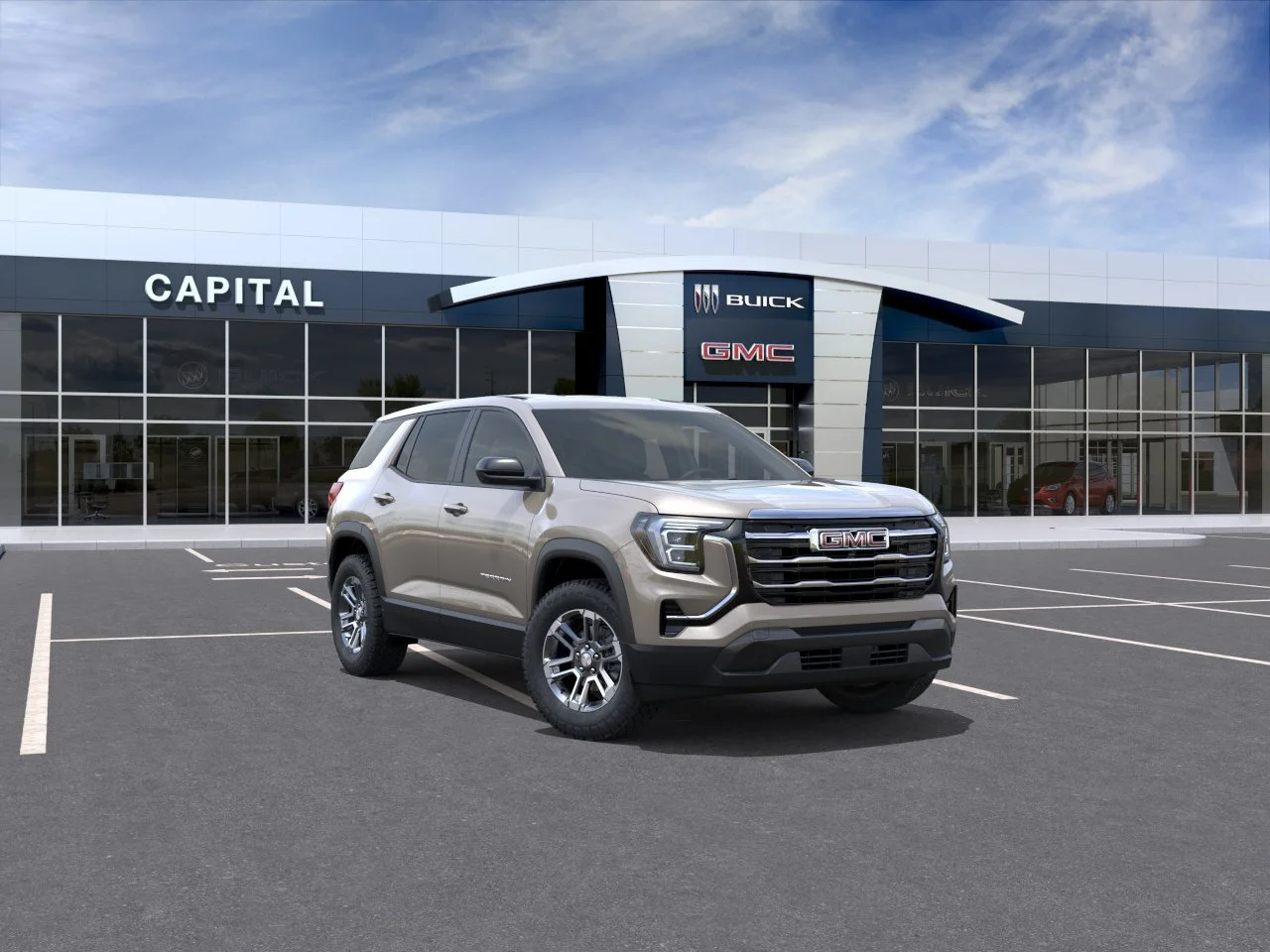 New 2027 Riverstone Metallic GMC AWD Elevation image 2