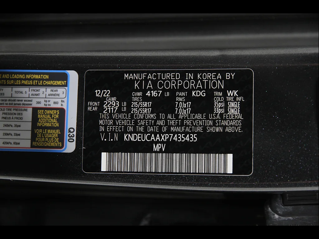Used 2023 Gravity Gray Kia S image 25