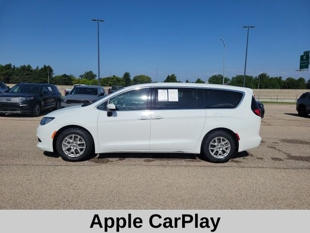 Used 2023 Bright White Clearcoat Chrysler LX image 3