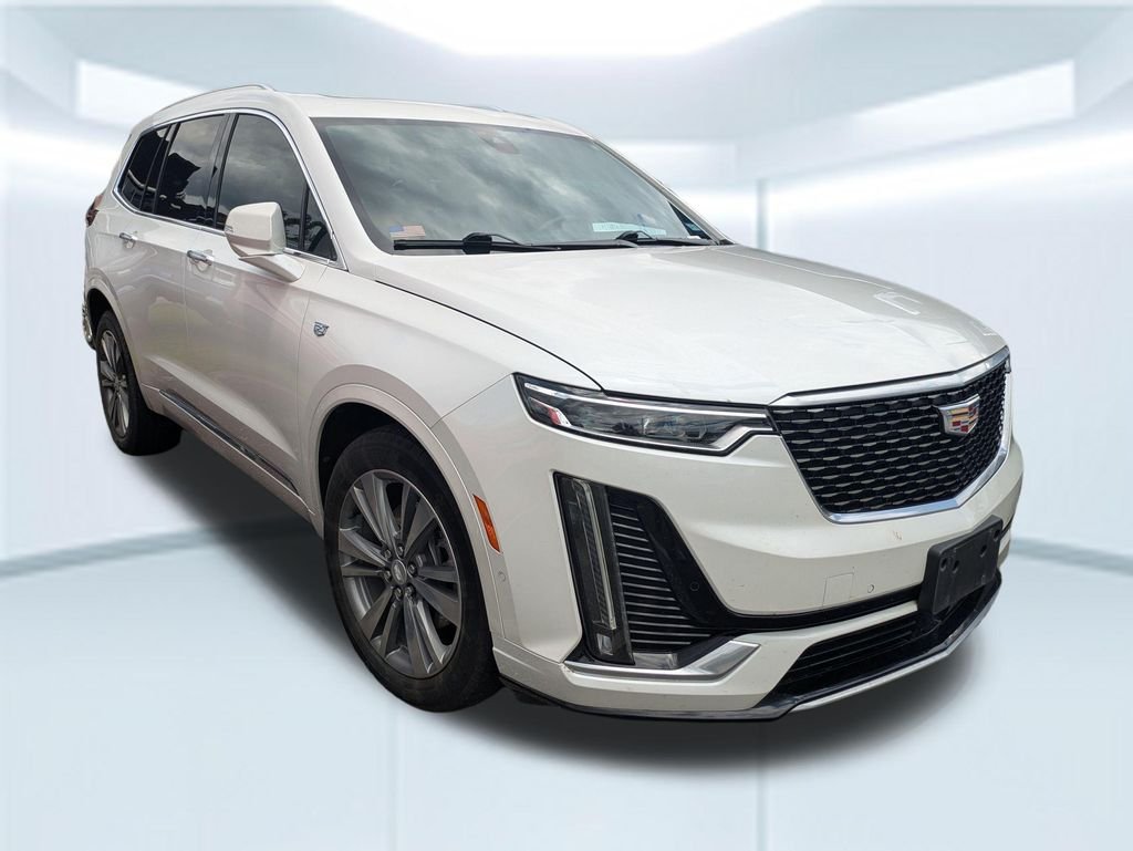 Used 2022 White Cadillac Premium Luxury image 4