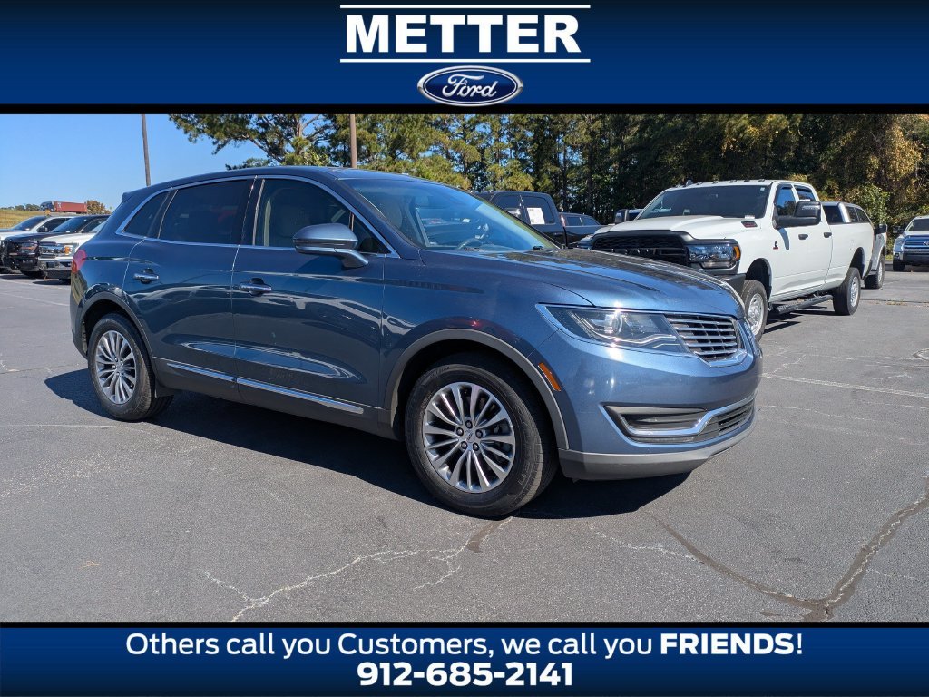 Blue 2018 Lincoln MKX SUV / Crossover Front-Wheel Drive