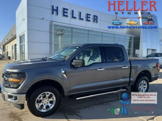 Used 2025 Carbonized Gray Metallic Ford XLT image 1