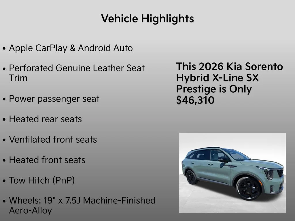 New 2026 Cityscape Green Kia X-Line SX Prestige image 35