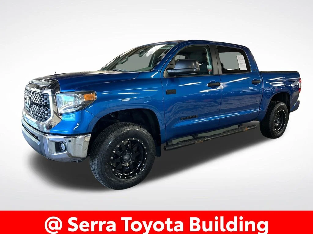 Certified Used 2018 Blue Toyota SR5 image 1
