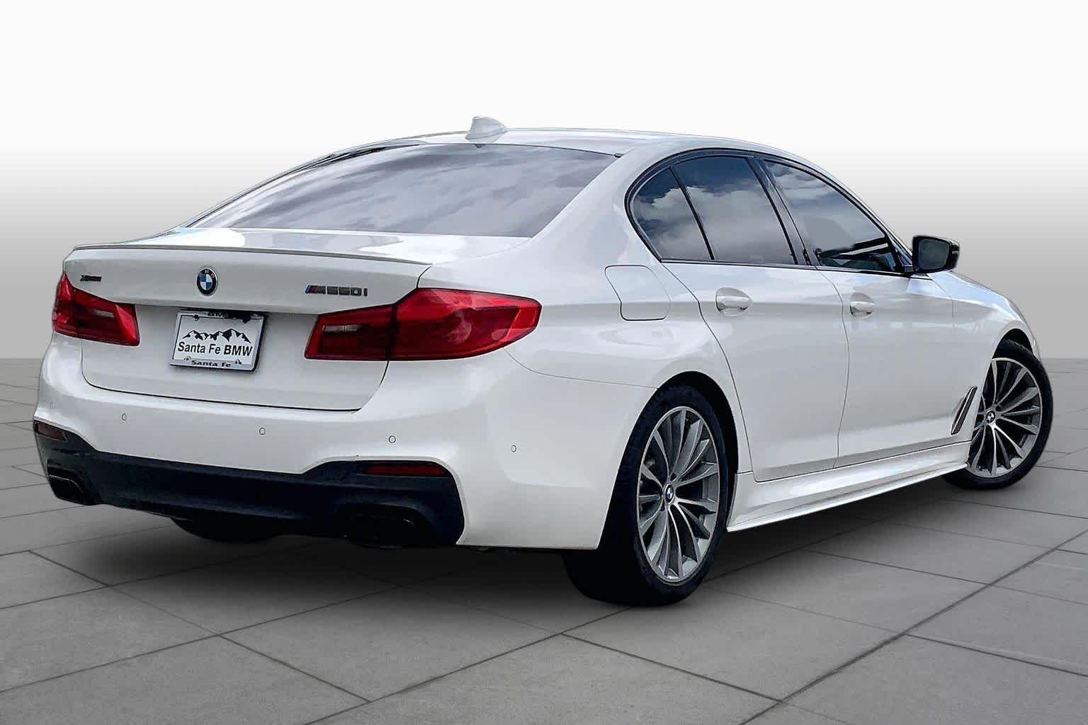 Used 2020 Alpine White BMW M550i xDrive image 12
