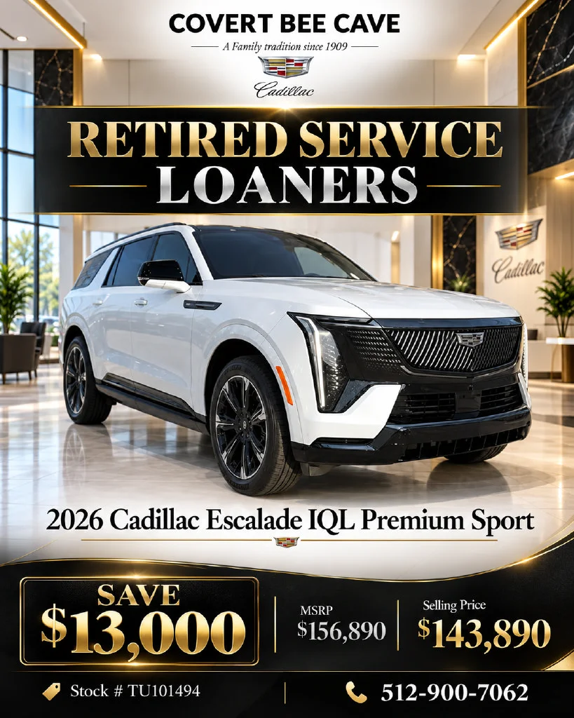 2026 Cadillac Escalade IQL
