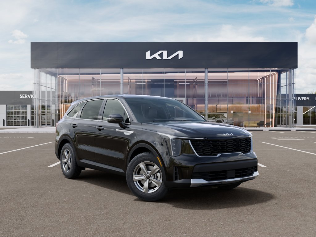 New 2026 Ebony Black Kia LX image 8