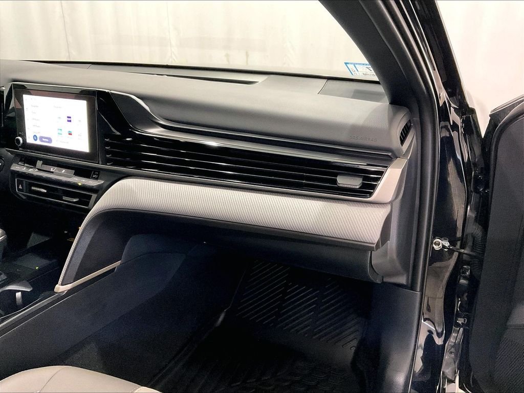 Used 2025 Midnight Black Metallic Toyota SE image 13