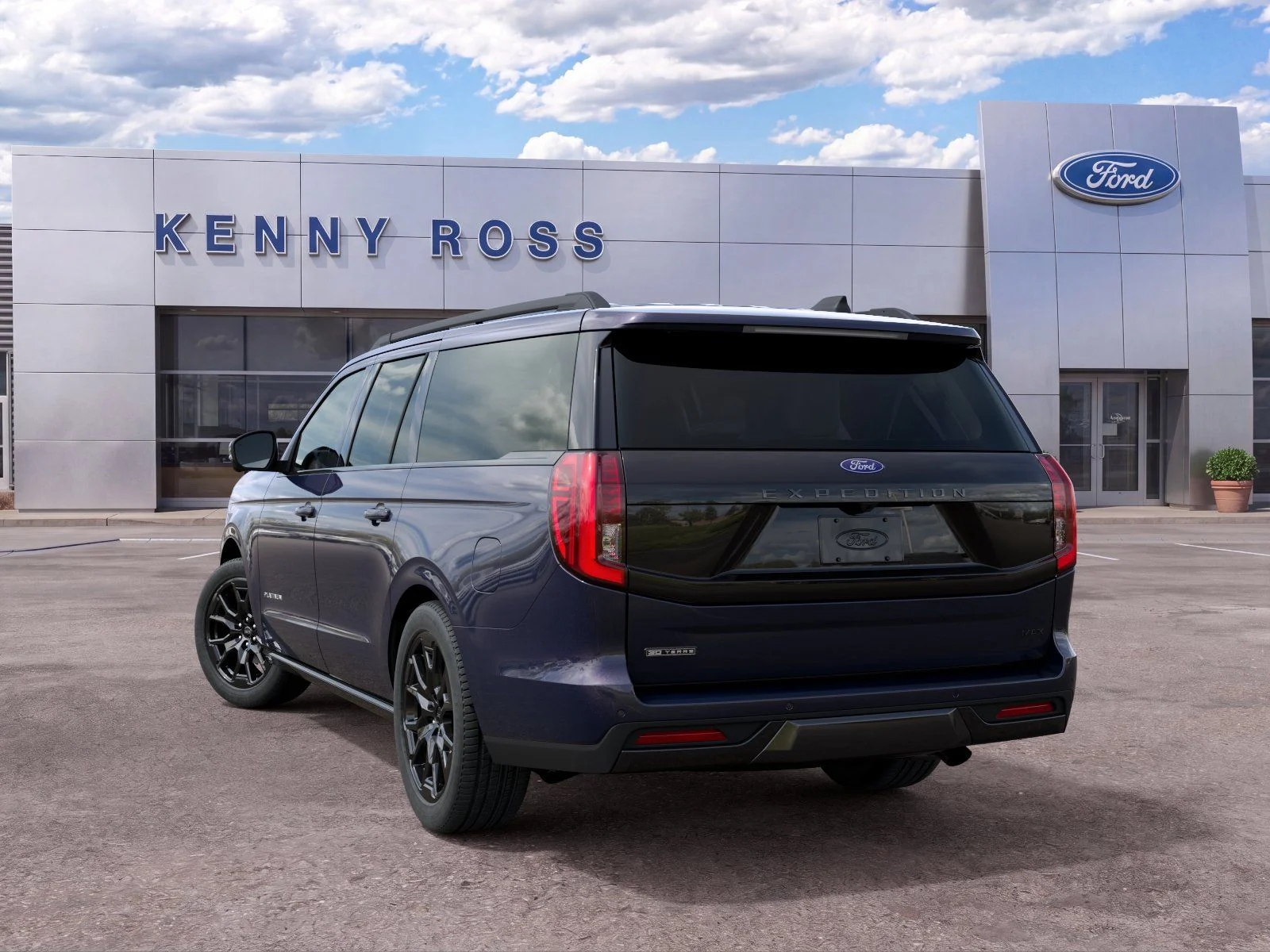 New 2027 Blue Ember Metallic Ford Platinum image 4