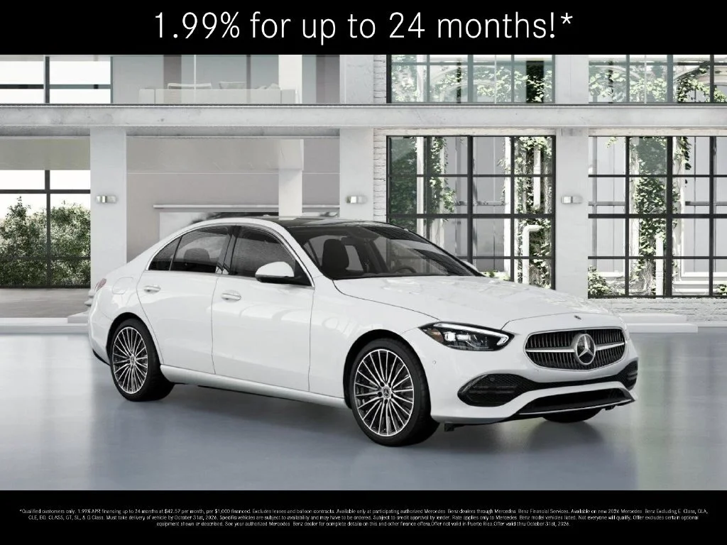New 2026 Polar White Mercedes-Benz C 300 image 53