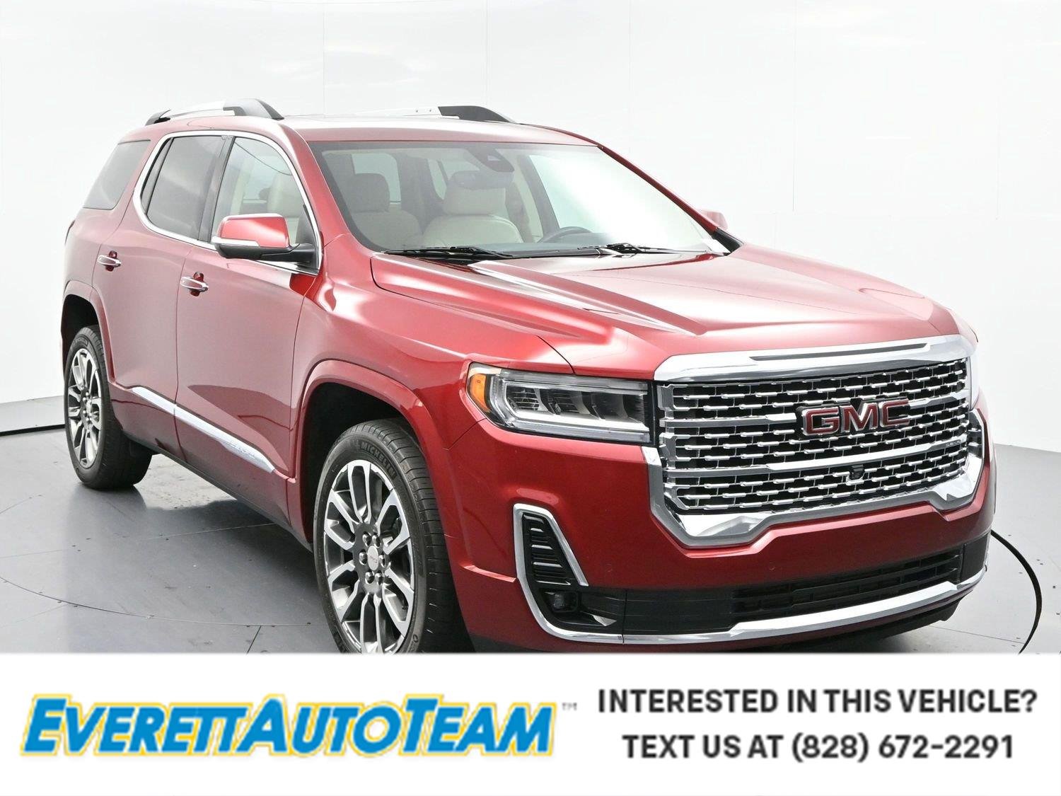 Used 2020 RED QUARTZ TINTCOAT GMC Denali image 1