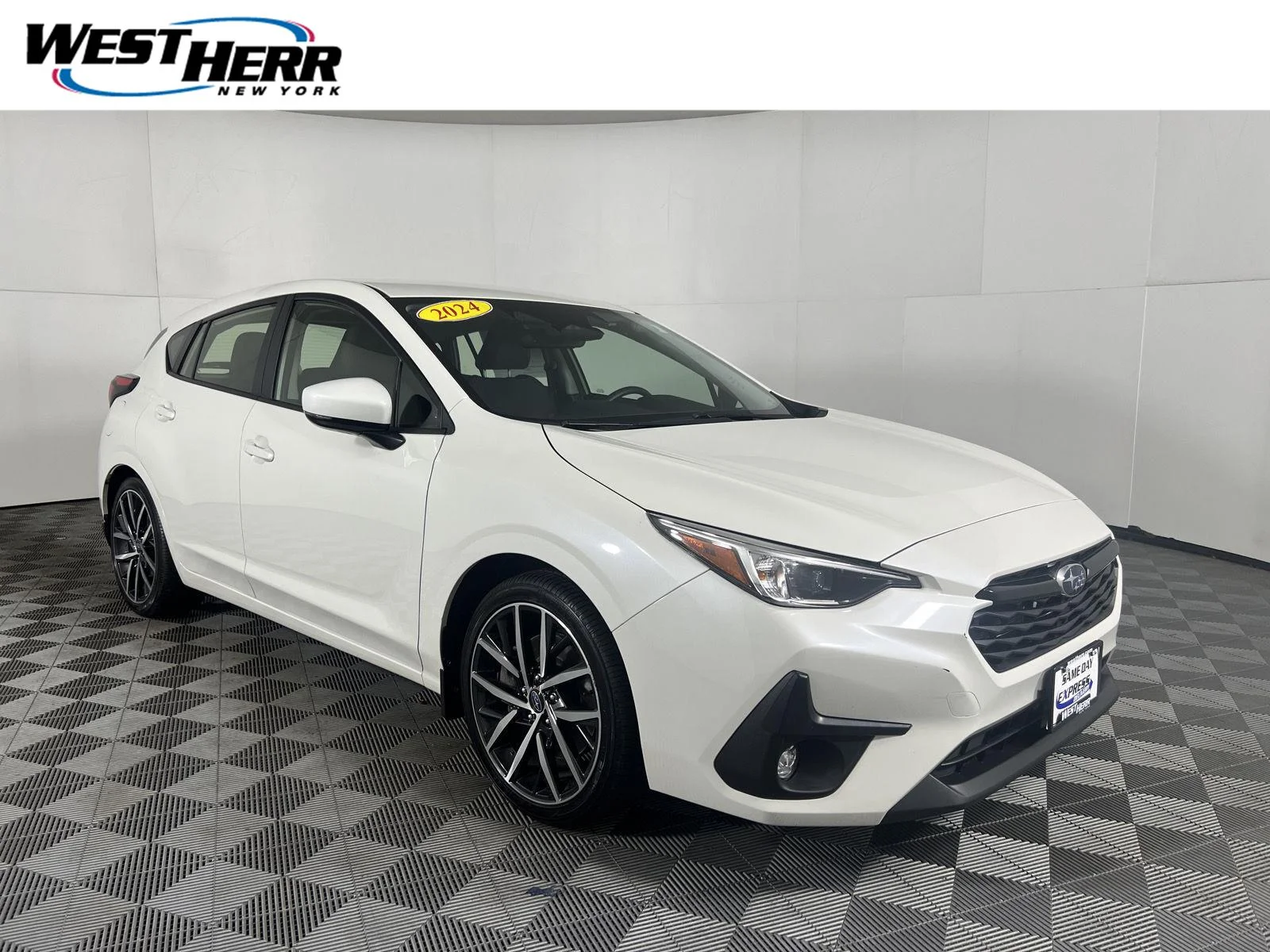 Used 2024 Crystal White Pearl Subaru Sport image 1