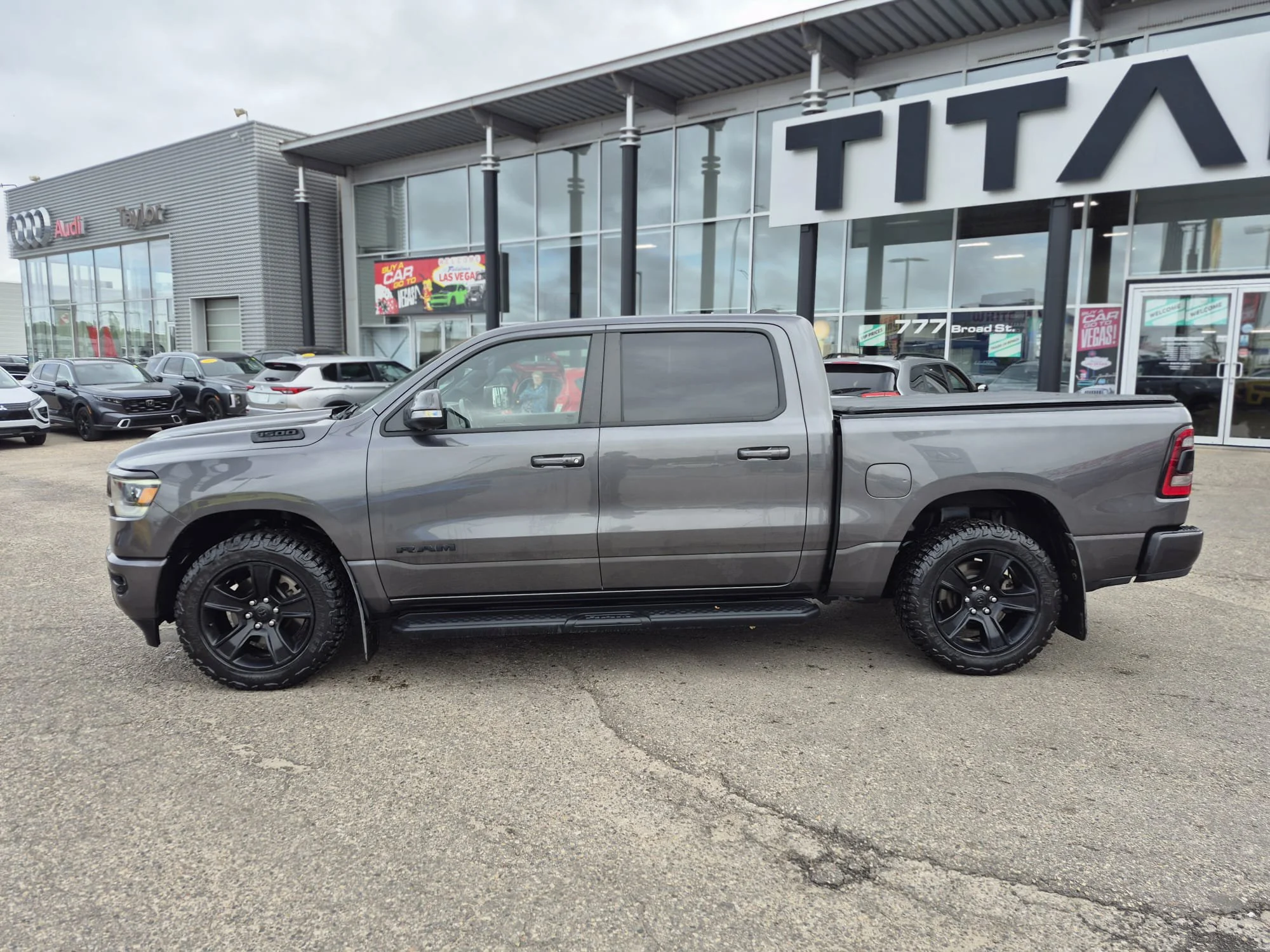 Certified Used 2022 Granite Crystal Metallic Ram Sport 4x4*5.7L HEMI | Htd Seats | Htd Wheel | Nav | Alpine Audio | Park Assist | Tow Pkg | CarPlay image 10