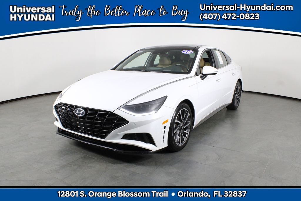 Certified Used 2020 Gray Hyundai Limited image 1