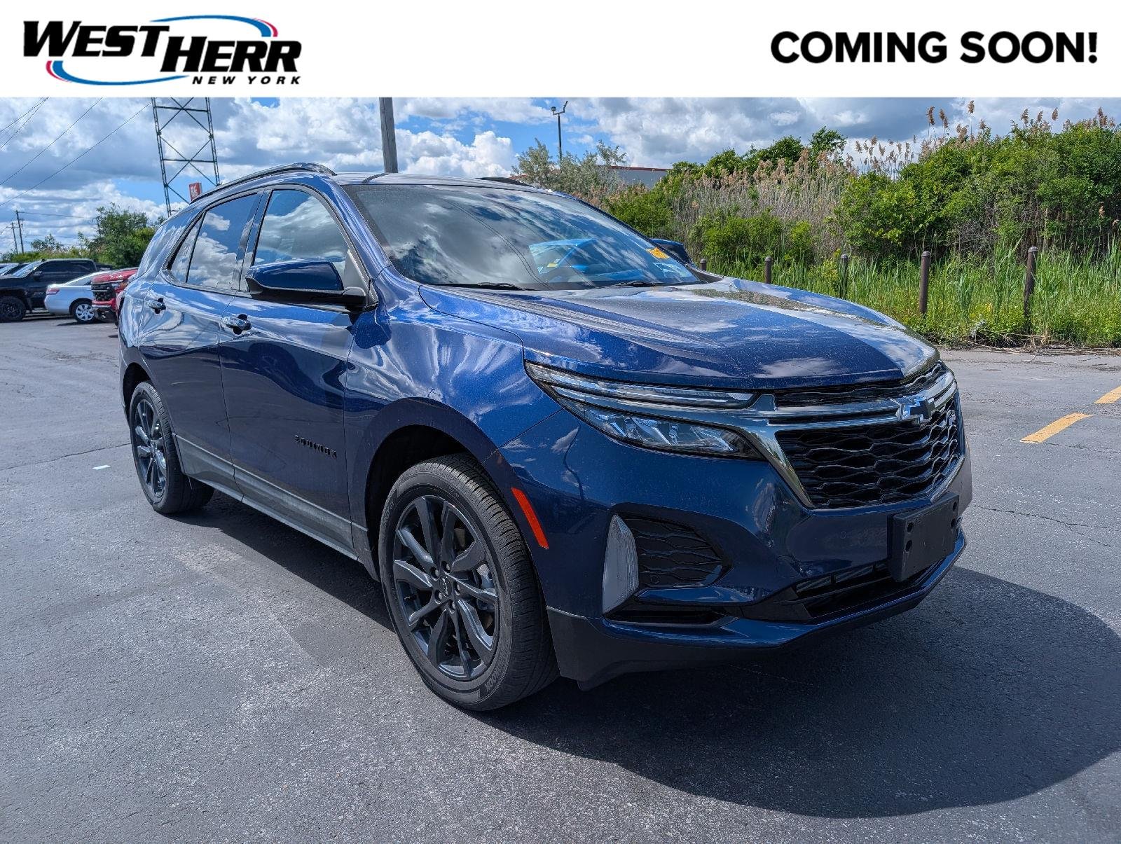 Used 2023 Blue Glow Metallic Chevrolet RS image 1
