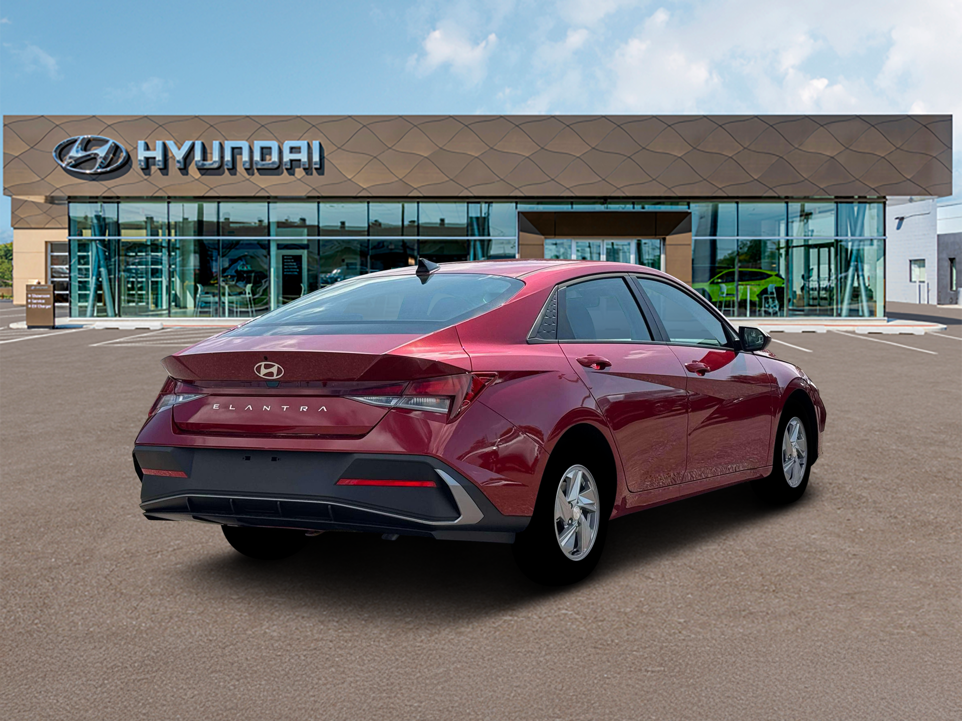 New 2026 Red Hyundai SE image 7