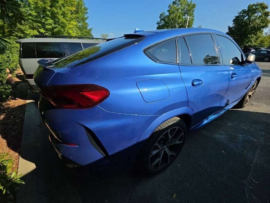 Used 2020 Riverside Blue Metallic BMW M50i image 3