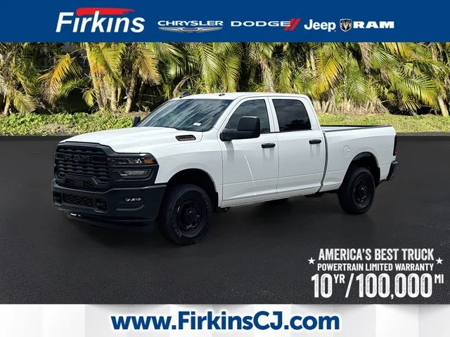 New 2026 Bright White Clear-Coat Exterior Paint RAM Tradesman image 1