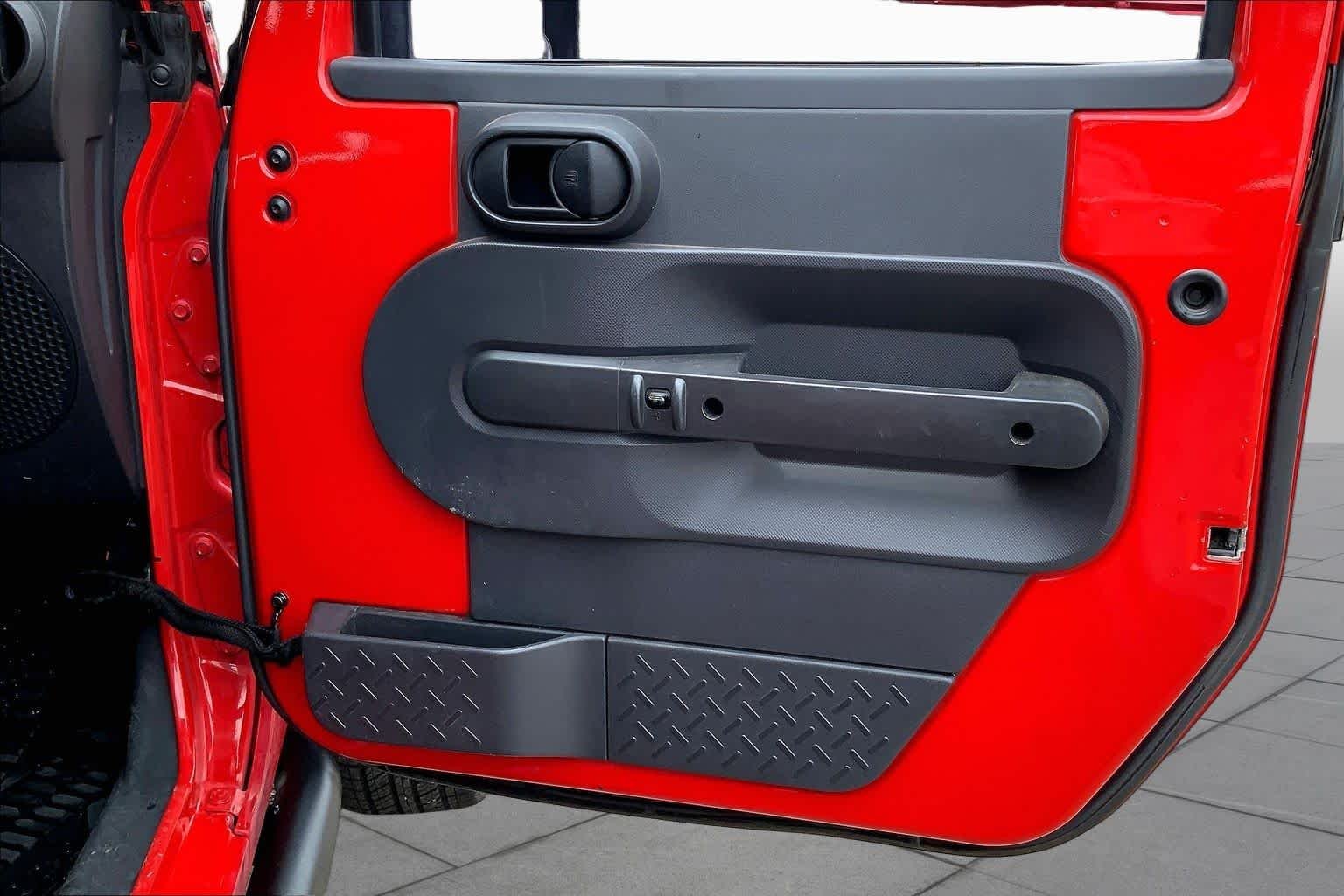 Used 2010 Flame Red Jeep Rubicon image 22