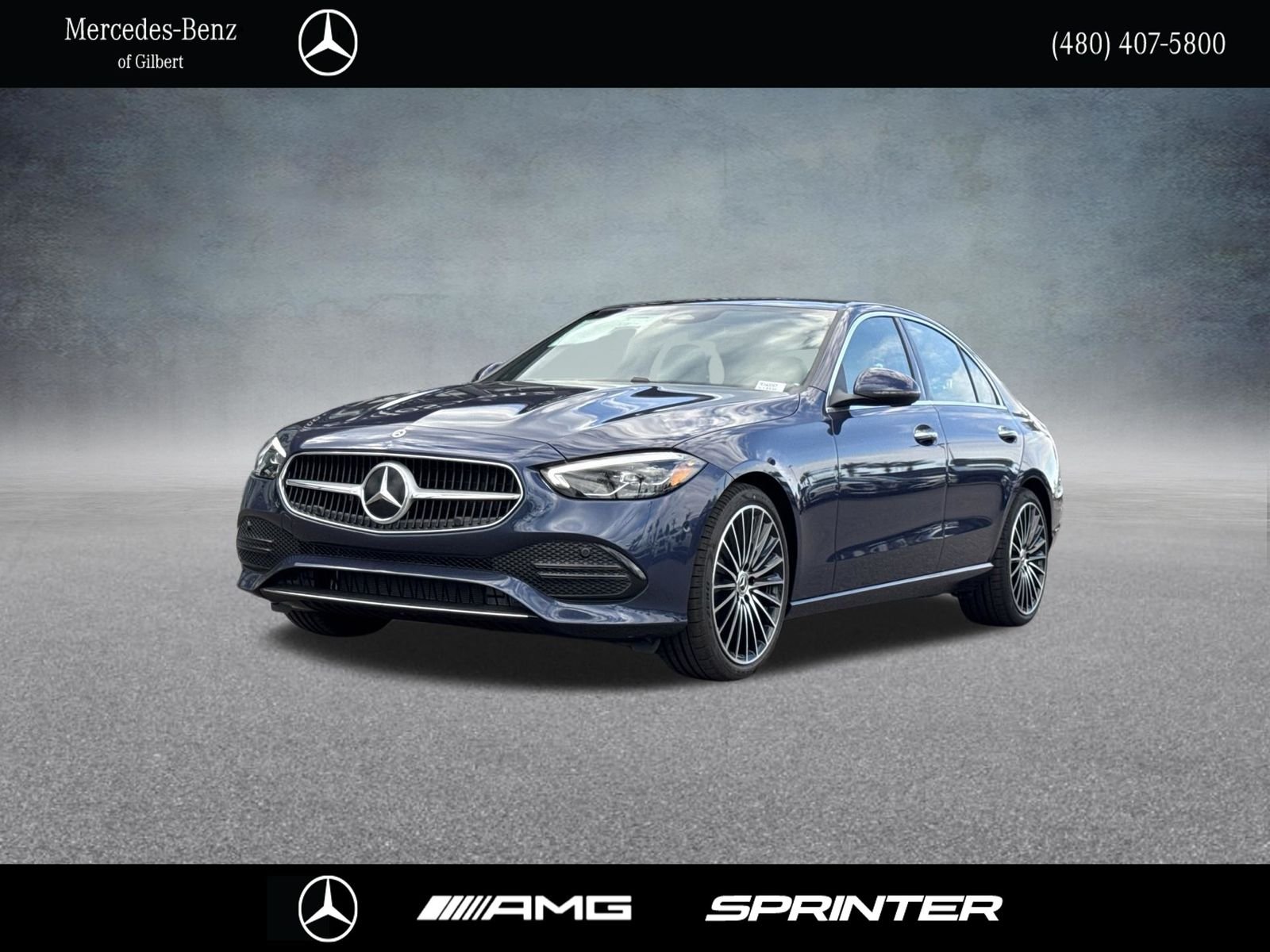 New 2026 Twilight Blue Metallic Mercedes-Benz C 300 image 1