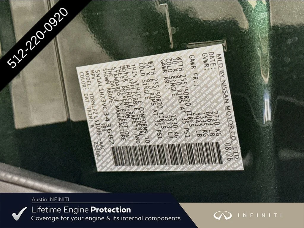 New 2027 Green INFINITI Autograph image 44