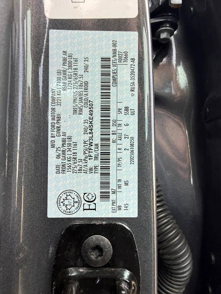 Used 2025 White Ford XLT image 38