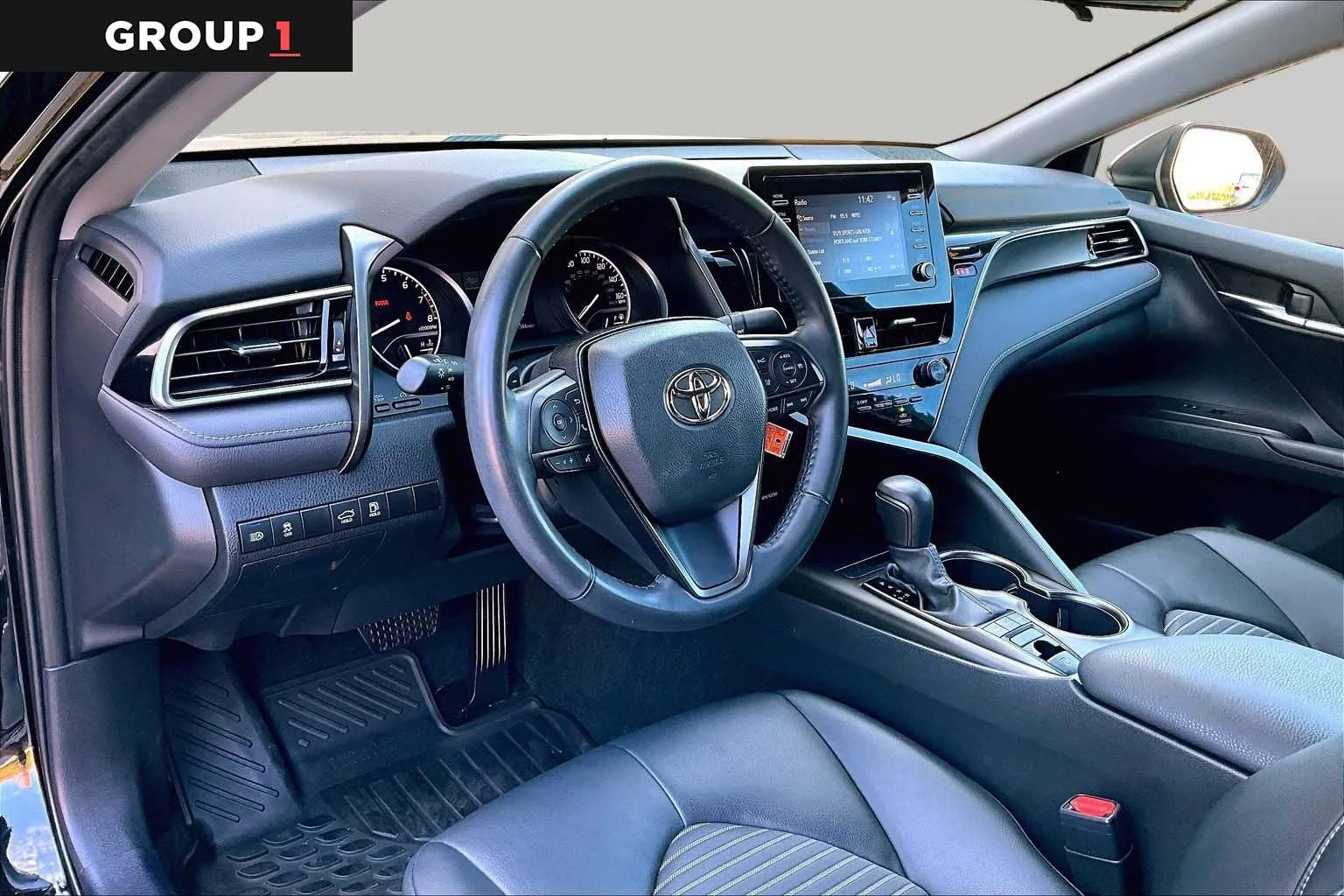 Certified Used 2023 Midnight Black Metallic Toyota SE image 17