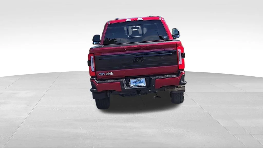 Used 2025 Red Ford Platinum image 7