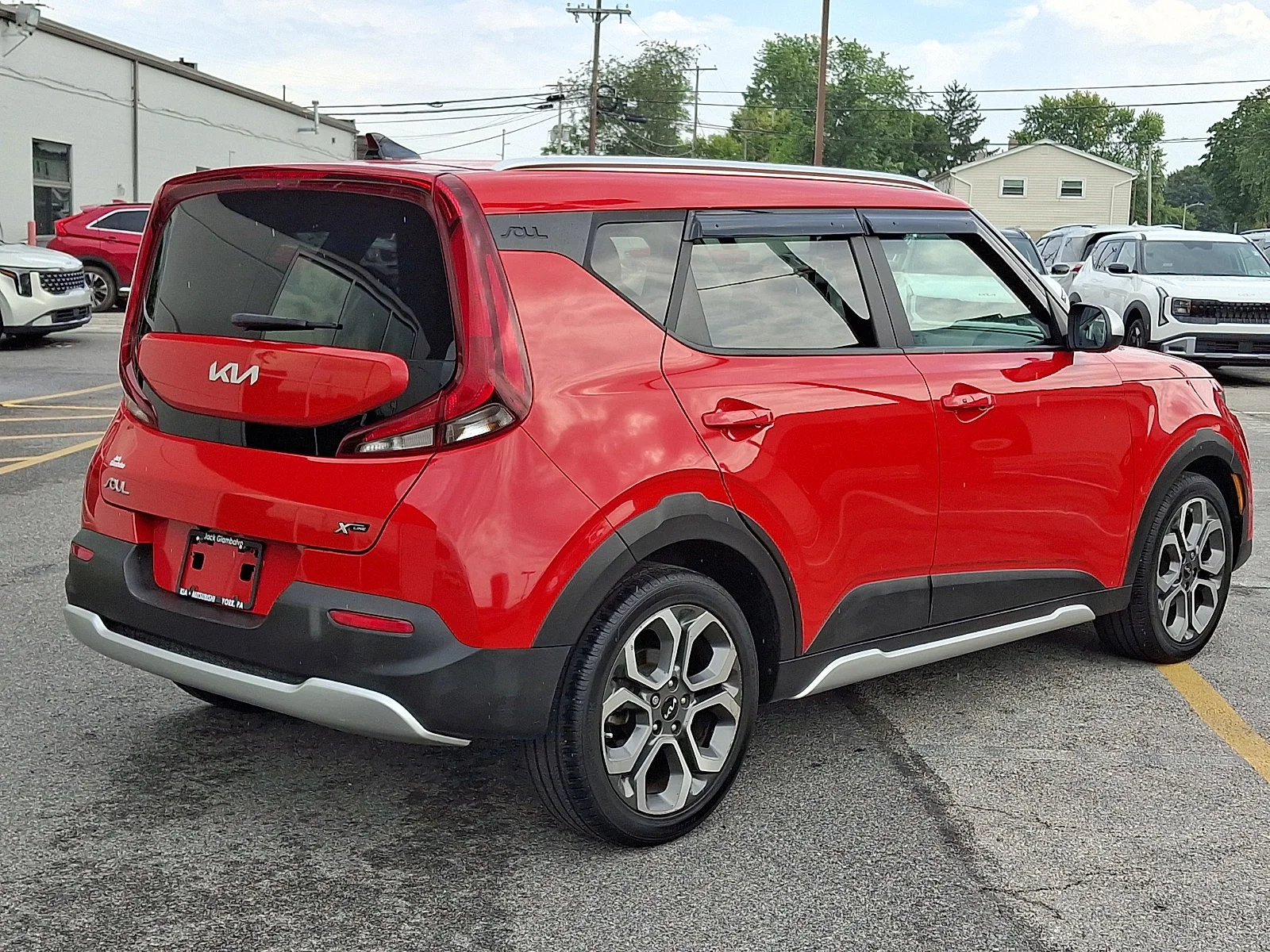 Certified Used 2022 Red Kia X-Line image 2