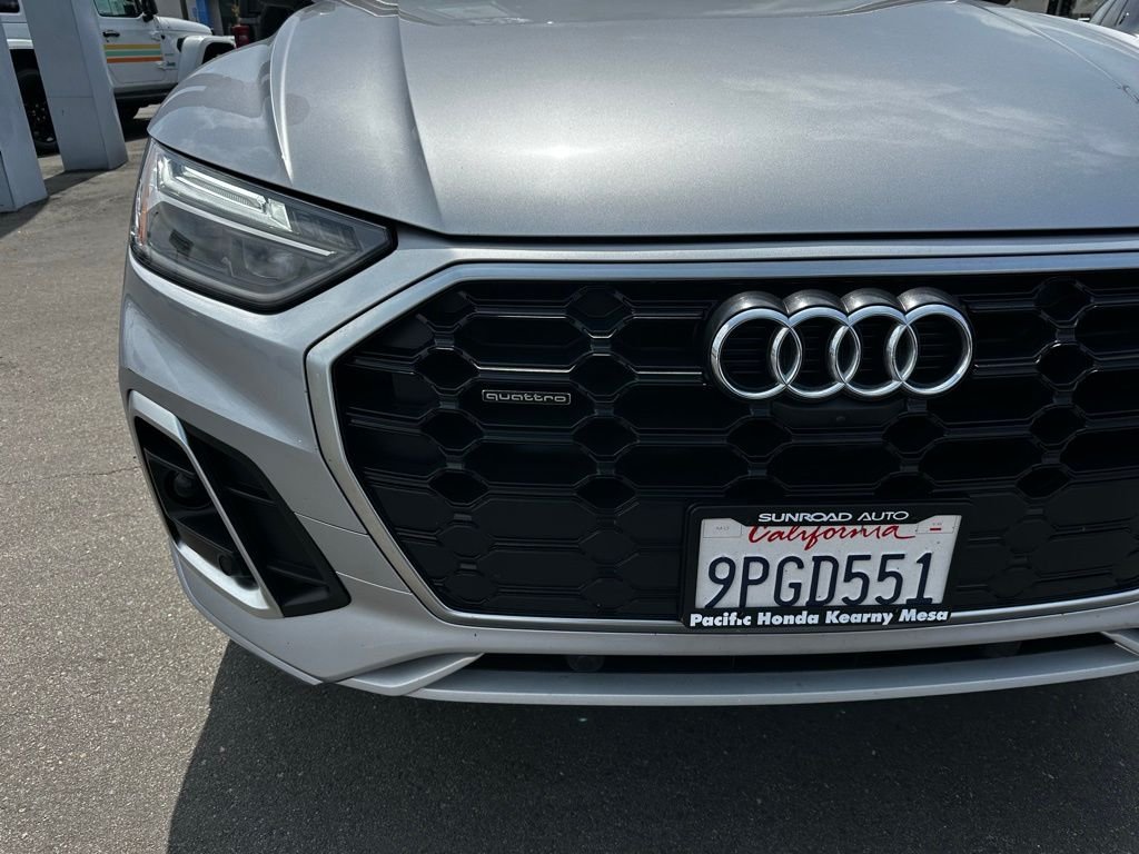 Used 2022 Silver Audi 45 S line Premium image 4