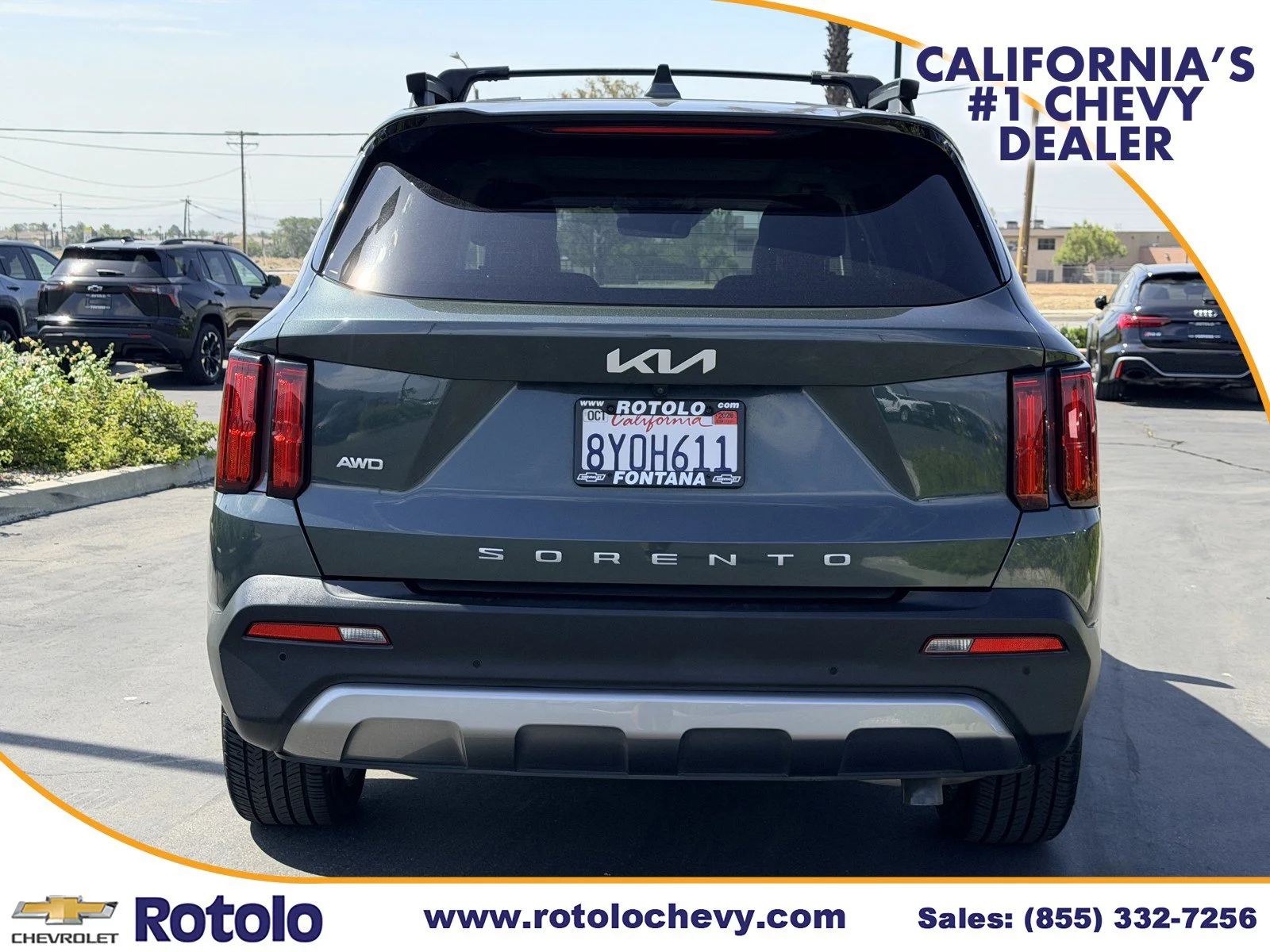 Used 2022 Aruba Green Kia X-Line SX Prestige image 5