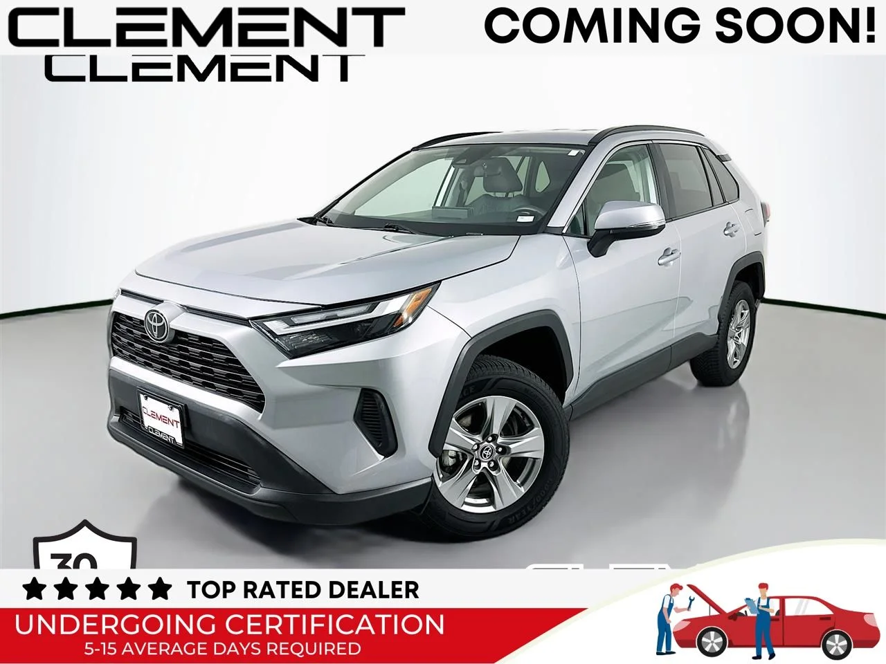 Used 2024 Silver Sky Metallic Toyota XLE image 1