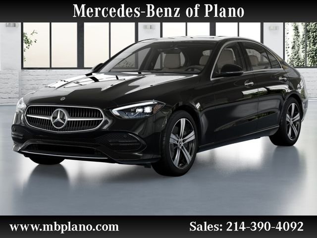 Certified Used 2025 Black Mercedes-Benz C 300 image 1