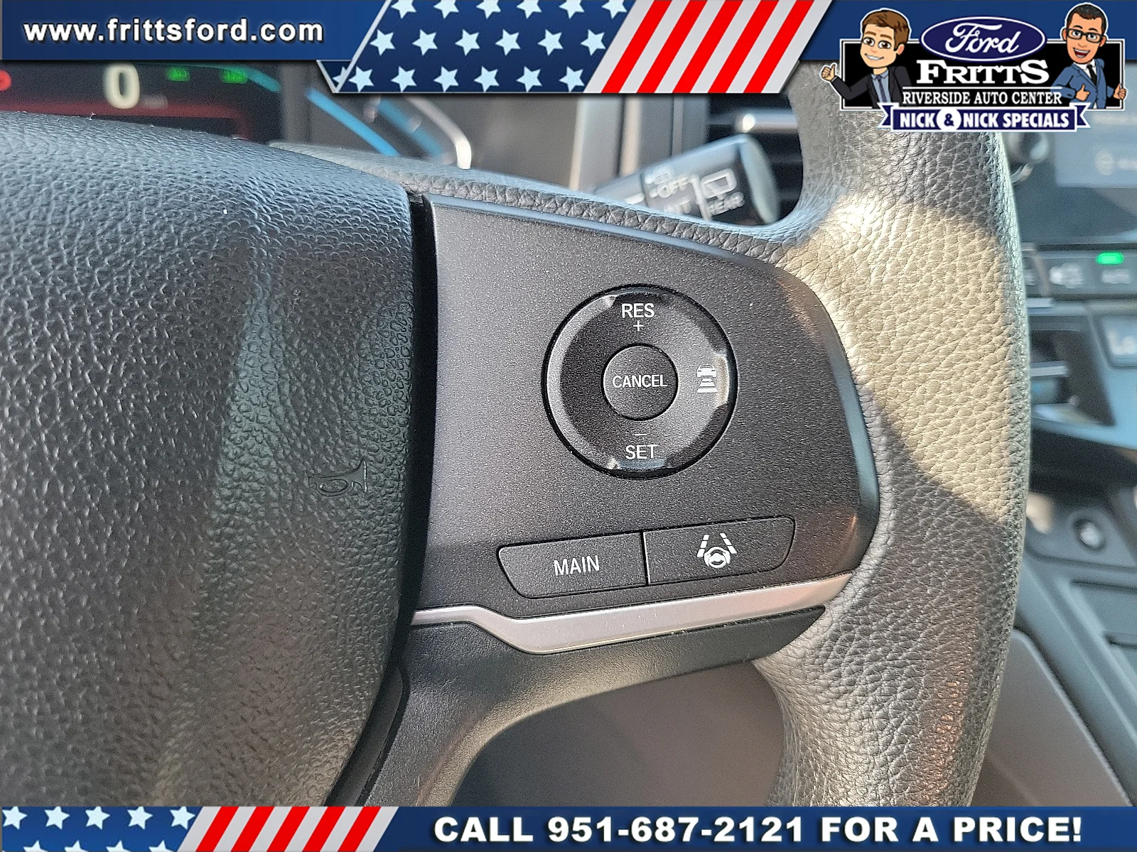 Certified Used 2019 Crystal Black Pearl Honda EX image 7